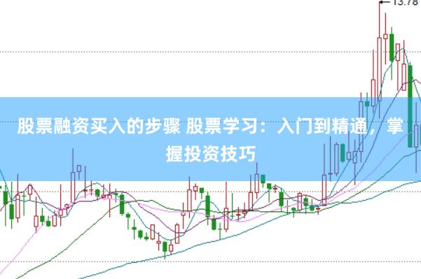 股票融资买入的步骤 股票学习：入门到精通，掌握投资技巧