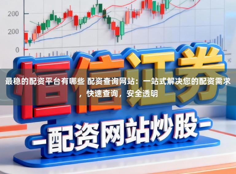 最稳的配资平台有哪些 配资查询网站:一站式解决您的配资需求,快速查询,安全透明