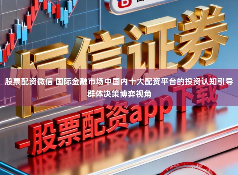 股票配资微信 国际金融市场中国内十大配资平台的投资认知引导群体决策博弈视角