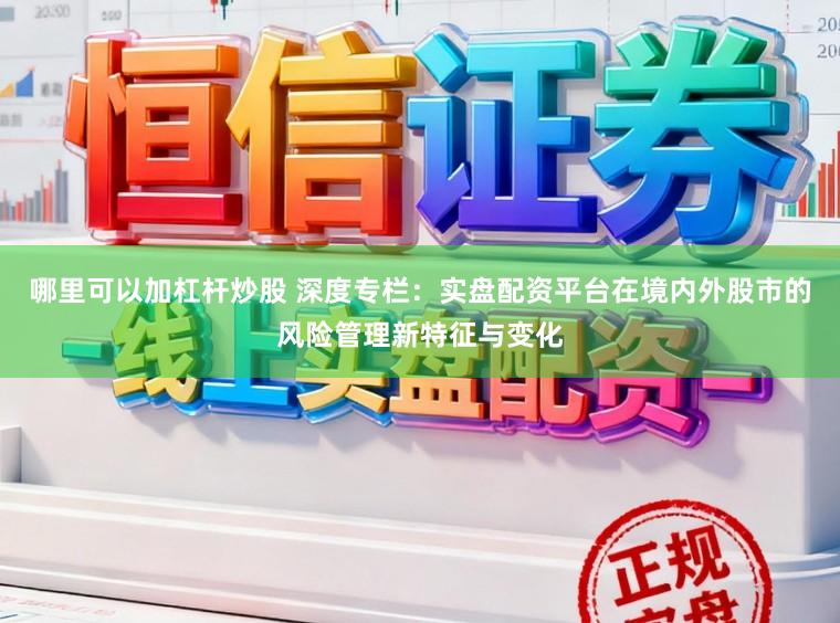 哪里可以加杠杆炒股 深度专栏：实盘配资平台在境内外股市的风险管理新特征与变化
