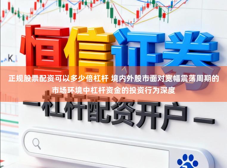 正规股票配资可以多少倍杠杆 境内外股市面对宽幅震荡周期的市场环境中杠杆资金的投资行为深度
