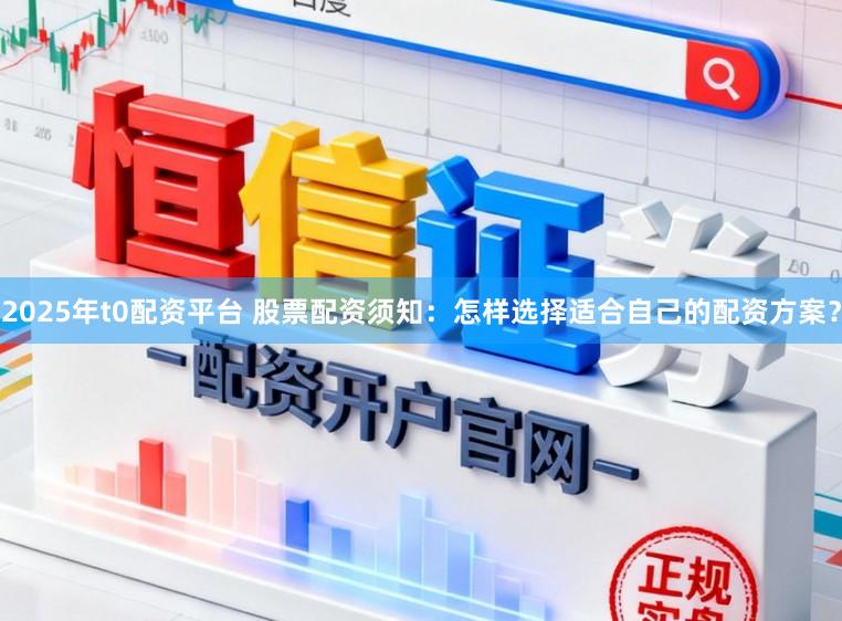 2025年t0配资平台 股票配资须知:怎样选择适合自己的配资方案?