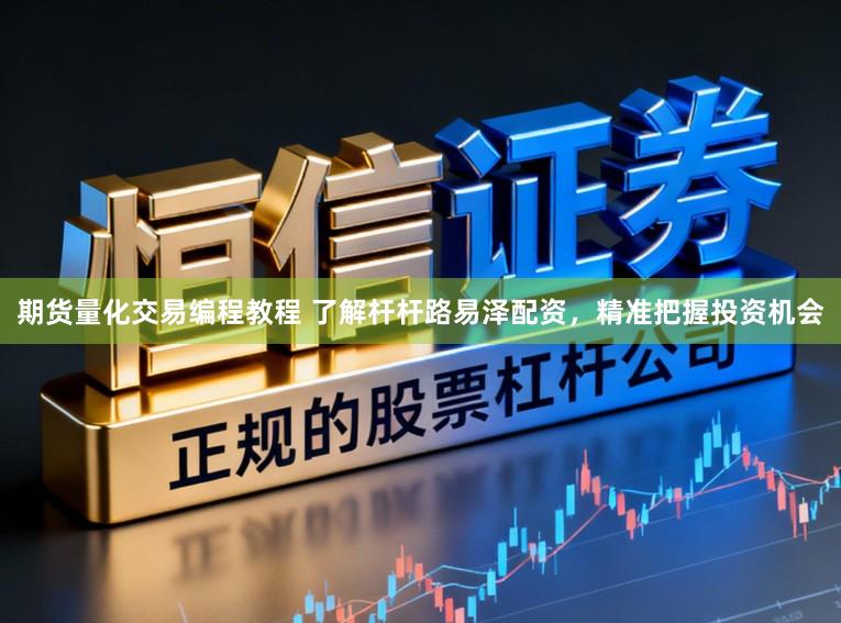 期货量化交易编程教程 了解杆杆路易泽配资，精准把握投资机会