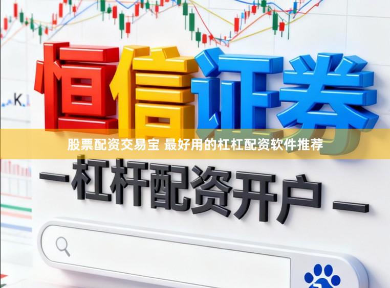 股票配资交易宝 最好用的杠杠配资软件推荐
