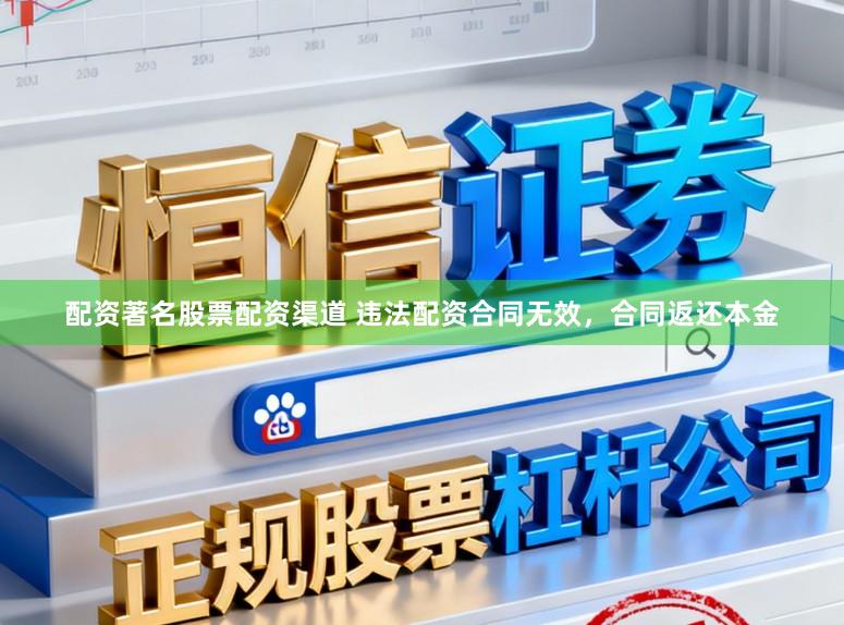 配资著名股票配资渠道 违法配资合同无效，合同返还本金