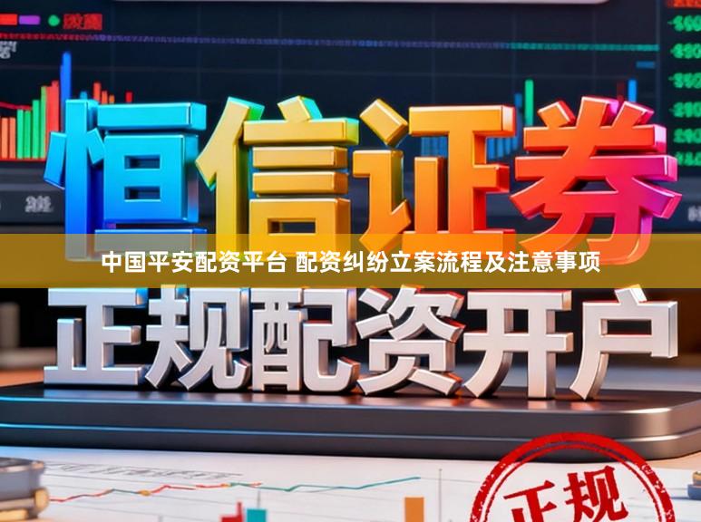 中国平安配资平台 配资纠纷立案流程及注意事项